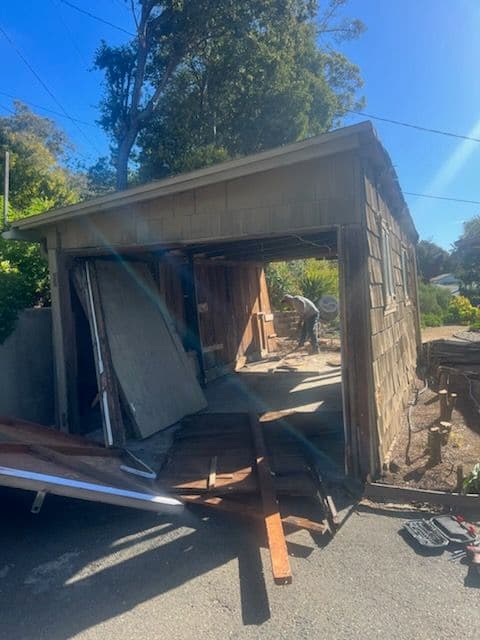 Gallery photos for Efficient Garage Demolition and Cleanup: Image #3